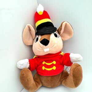 Disney Parks Timothy The Mouse Plush 9" Dumbo Circus Edition Authentic Original